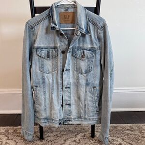 GAP Men's Faded Blue Denim Jacket